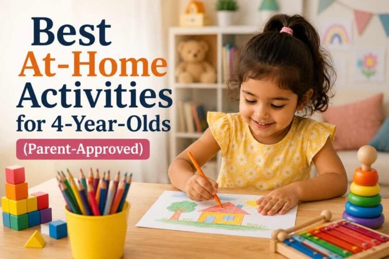 best activities for 4-year-olds at home