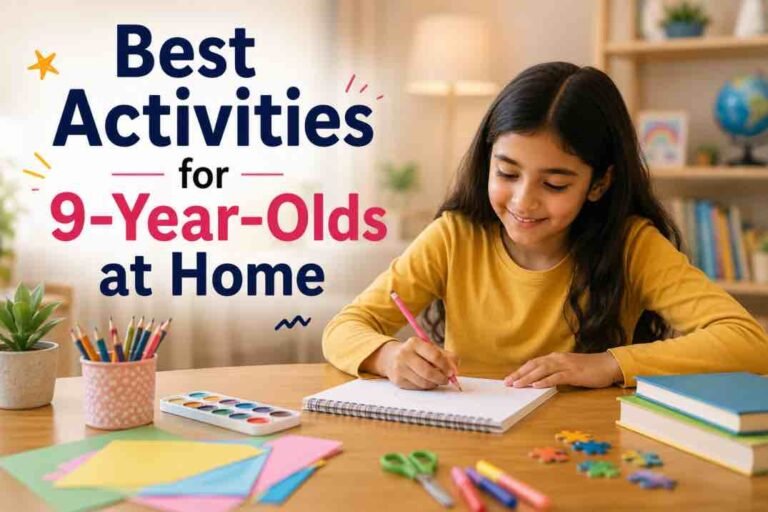 best activities for 9-year-olds at home