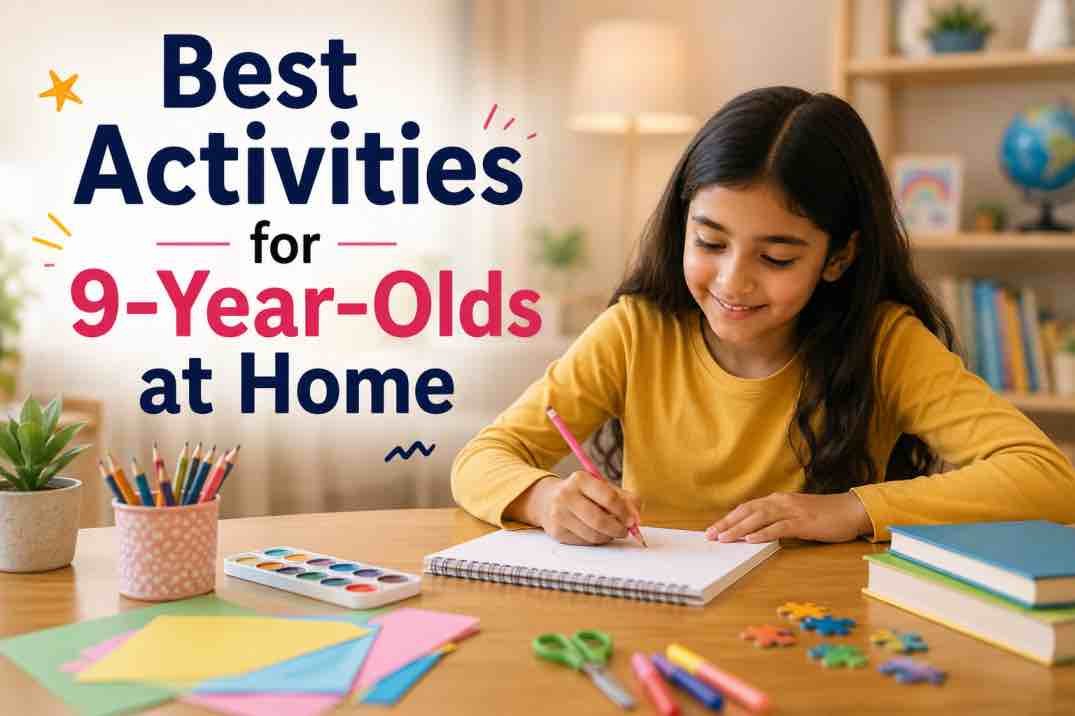 best activities for 9-year-olds at home