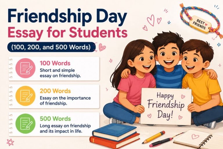 friendship day essay for students