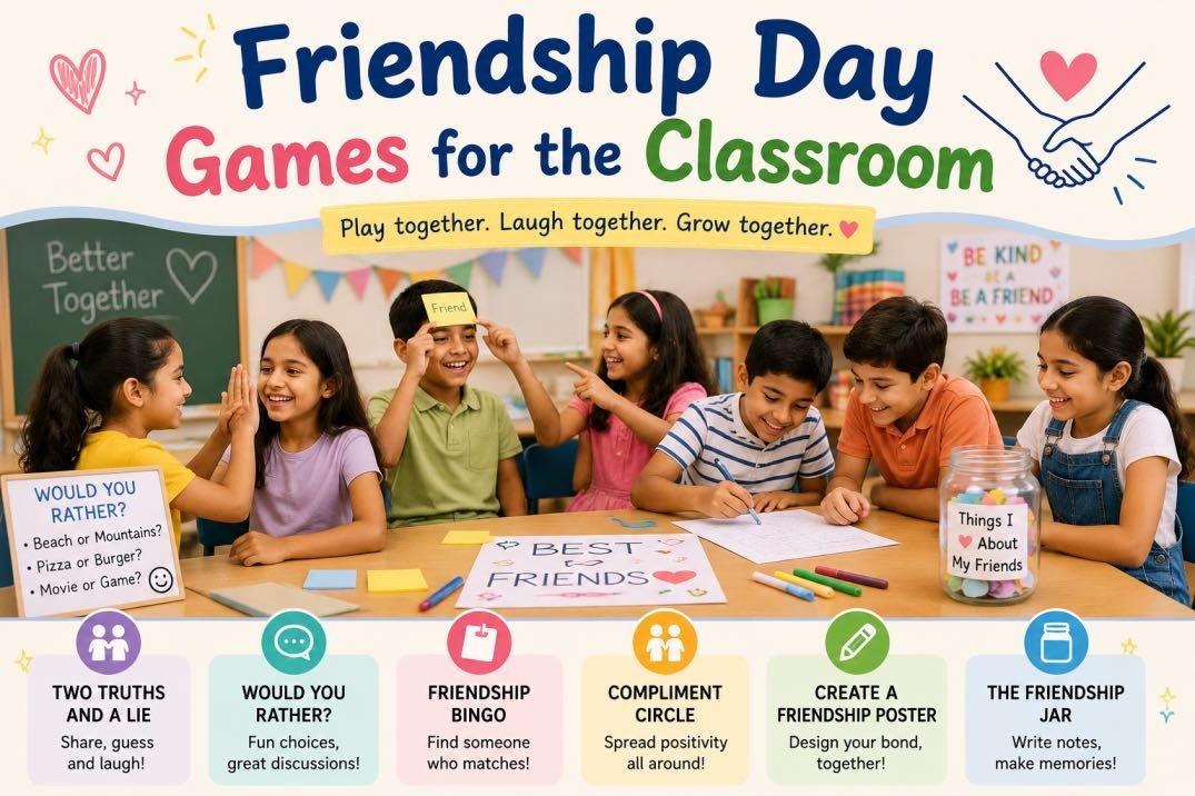 friendship day games for classroom