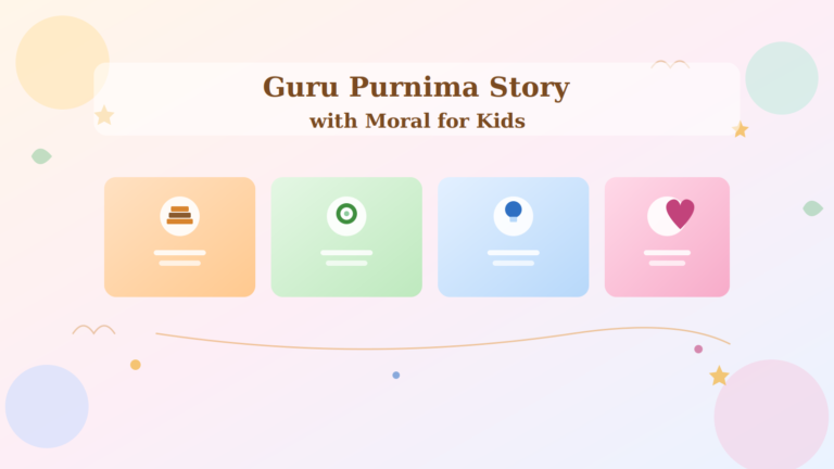 Guru Purnima Story with Moral for Kids
