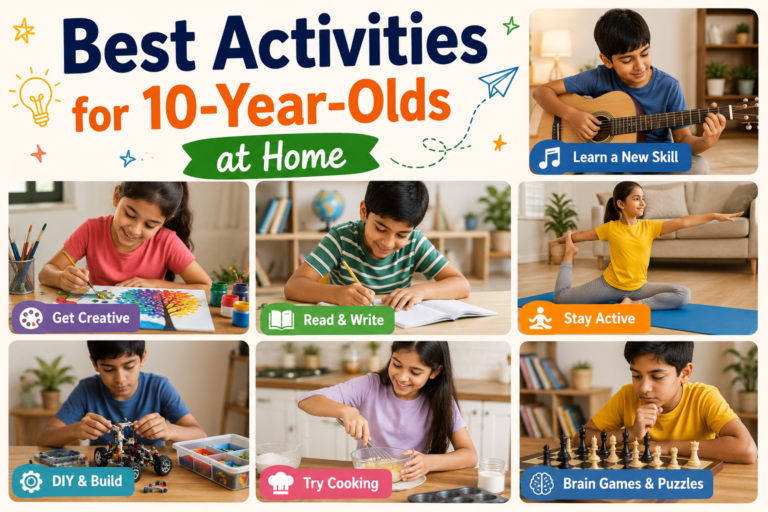 best activities for 10-year-olds at home