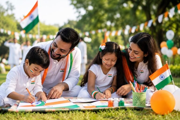 how to celebrate independence day with family