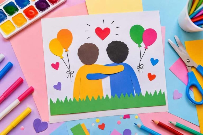 friendship day poster making ideas for a school competition