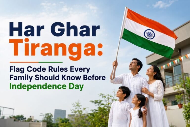 flag code rules har ghar tiranga