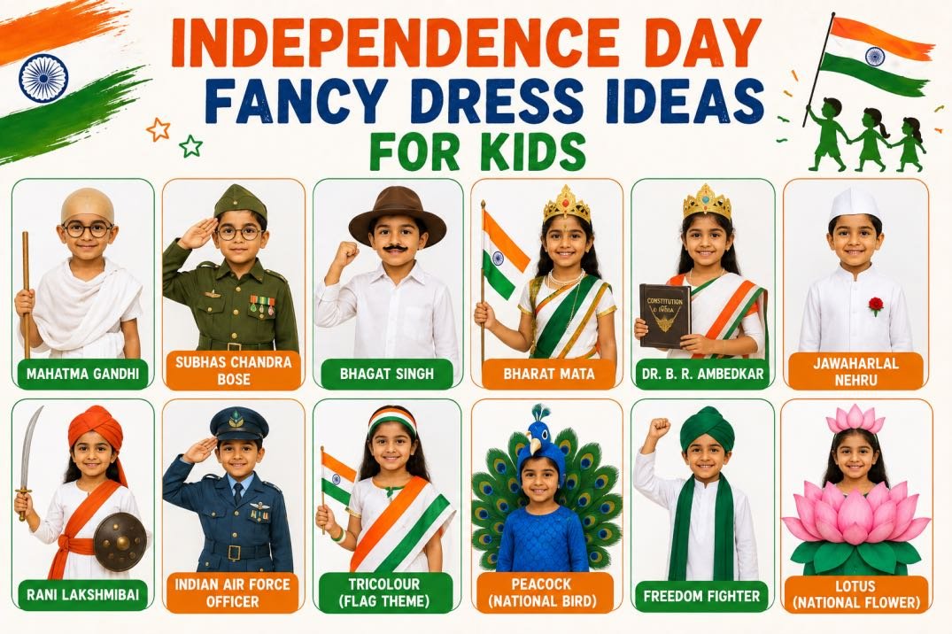 independence day fancy dress ideas for kids