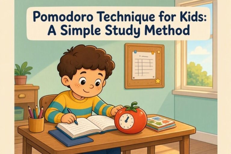 pomodoro technique for kids simple study method