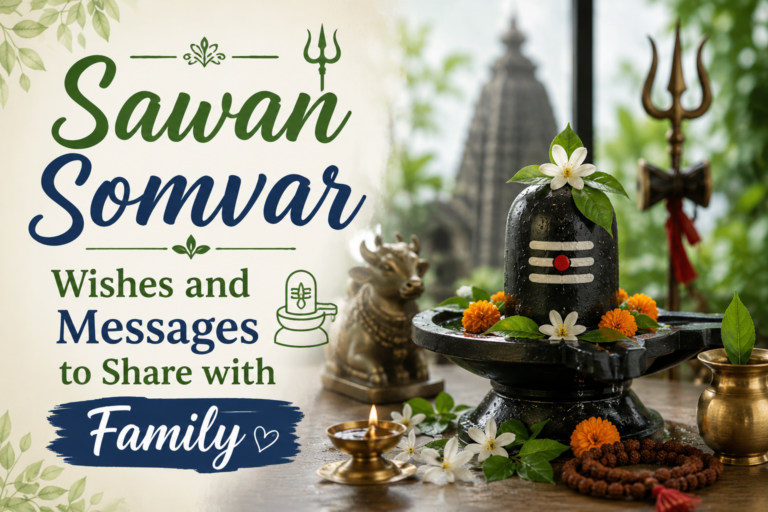 sawan somvar wishes and messages
