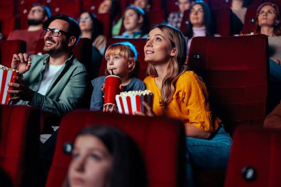 taking kids to the movies big release weekend
